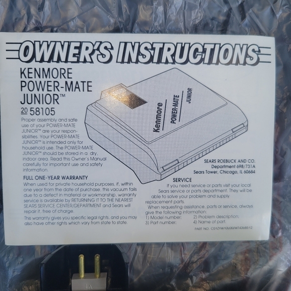 Kenmore power-mate junior - Picture 4 of 5